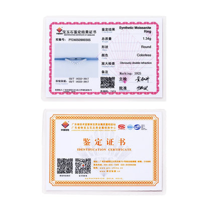 Moissanite Diamond Engagement Ring