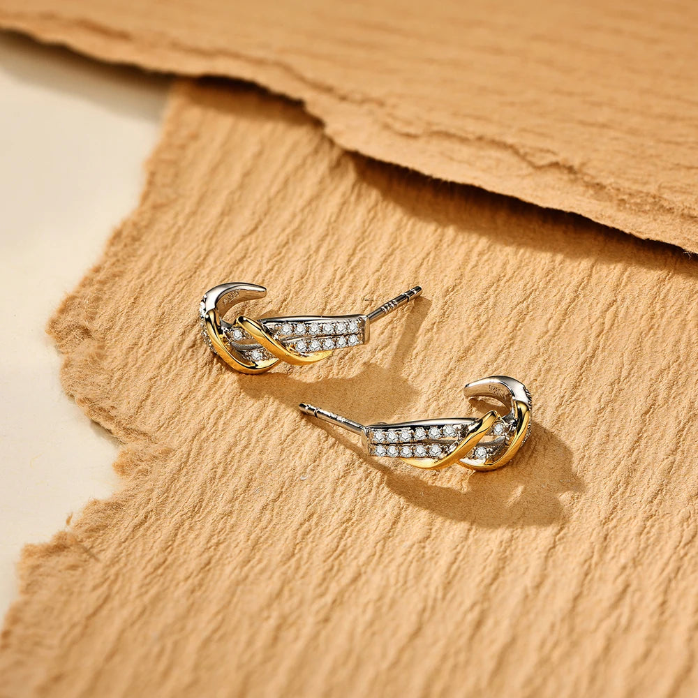 Classic Moissanite Stud Earrings