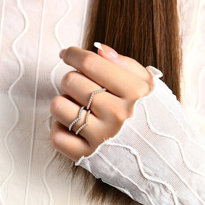 Moissanite Diamond Engagement Ring