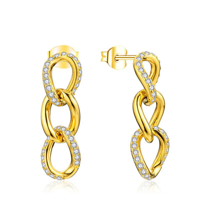 Luxury Chain Drop Earrings