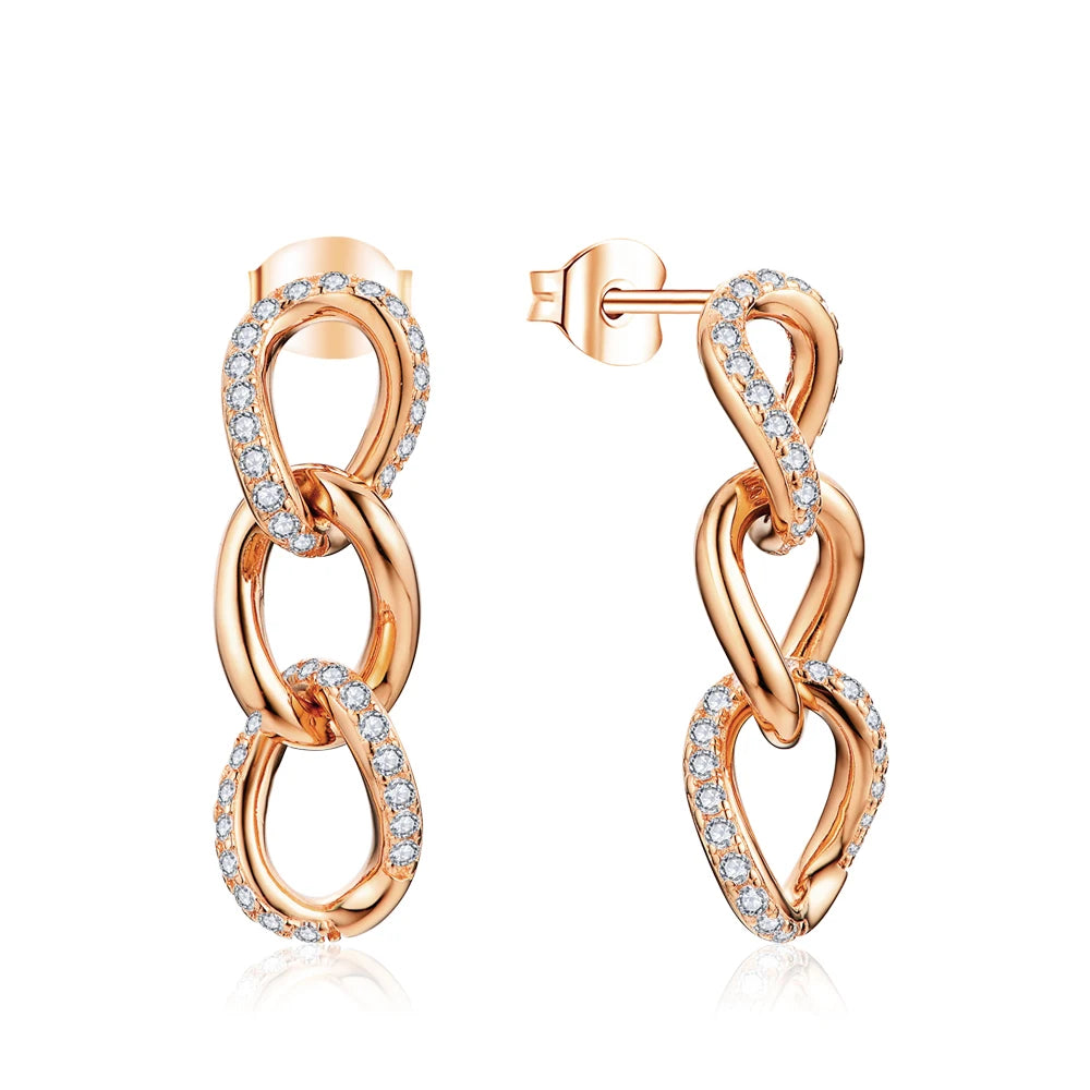 Luxury Chain Drop Earrings